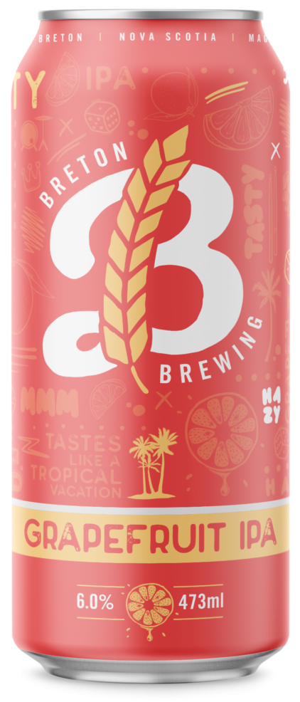 Breton Brewing Grapefruit IPA can